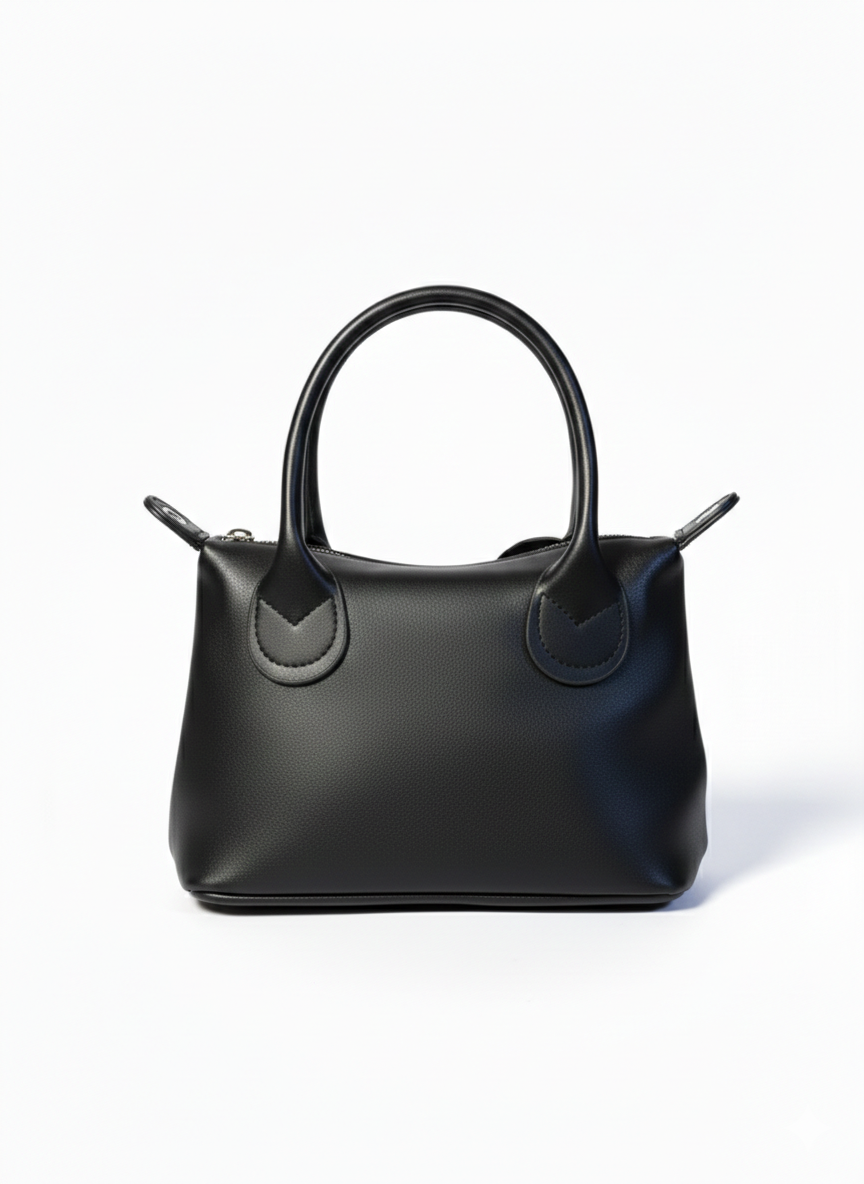 Charmlı Deri Omuz Ve El Çantası